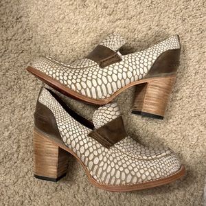 Freebird healed loafers.